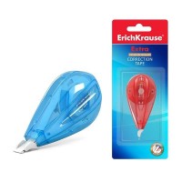 Erichkrause Cinta Correctora Extra - Ideal para Correccion Rapida y Segura - Secado Inmediato - Color Variado