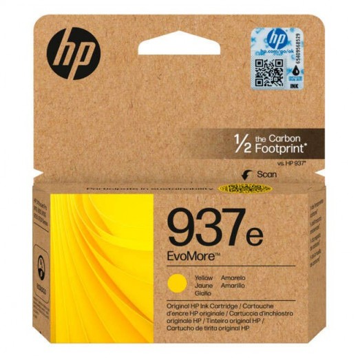 HP 937e Amarillo Cartucho de Tinta Original - 4S6W8NE