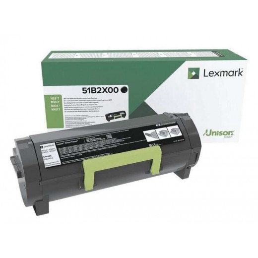 Lexmark MS517/MS617/MX517/MX617 Negro Cartucho de Toner Original - 51B2X00