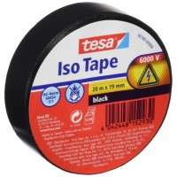 Tesa Cinta Aislante 19mm x 20m - Fabricada en PVC - Para Reparar