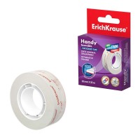 Erichkrause Handy Cinta Adhesiva de Facil Rasgado 18mm?33m - Alta Transparencia - Resistente a la luz