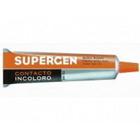 Supergen Contacto Pegamento Incoloro 75ml - Secado Rapido - No Contiene Tolueno - Resistencia al Envejecimiento y a los Rayos UV