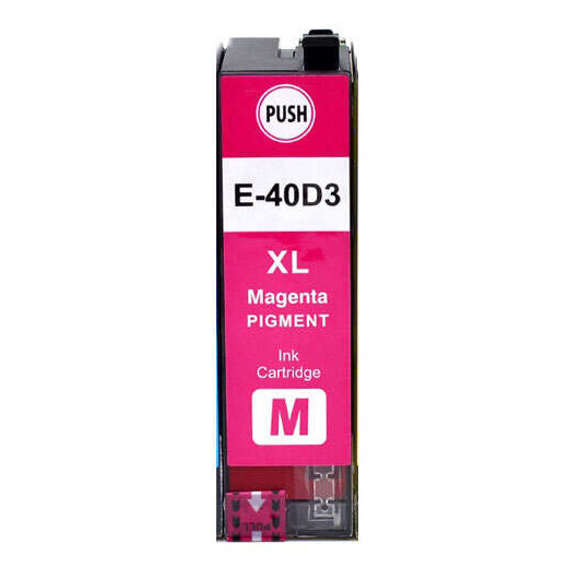 Epson T40D3 Magenta Cartucho de Tinta Pigmentada Generico - Reemplaza C13T40D340/C13T40C340