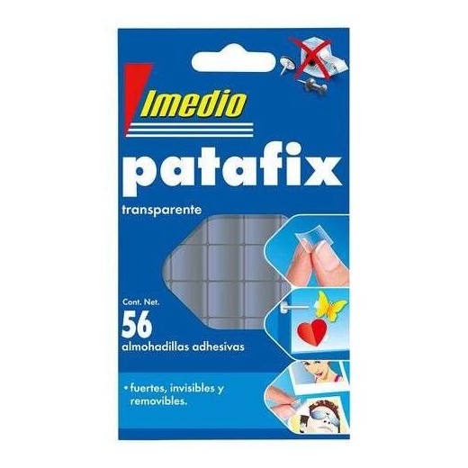 Imedio Patafix Masilla Adhesiva Transparente - Fuertes