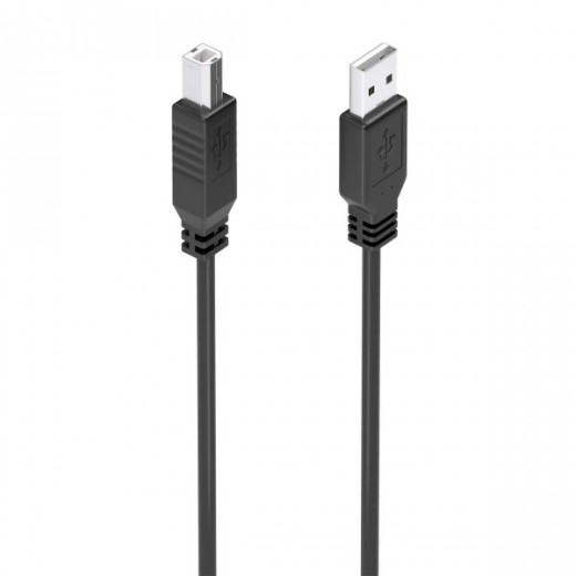 Aisens Cable USB 2.0 con Amplificador - Tipo A/M-B/M - 10m - Color Negro