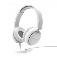 Energy Sistem Auriculares Circumaurales - Diseño Ultraligero - Microfono Integrado - Cable Extraible - Compatibles con Mac/PC/Smartphone/Tablet - Color Blanco