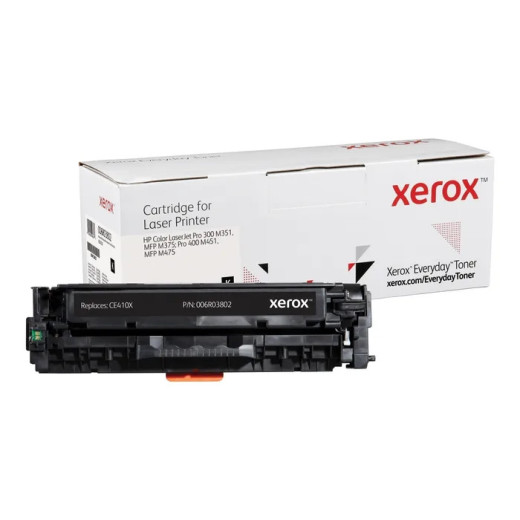 Xerox Everyday HP CE410X Negro Cartucho de Toner Generico - Reemplaza 305X