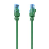 Aisens Cable de Red Latiguillo RJ45 Cat.6 UTP AWG26 CCA - 25cm - Color Verde