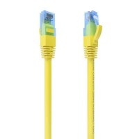 Aisens Cable de Red Latiguillo RJ45 Cat.6 UTP AWG26 CCA - 30cm - Color Amarillo