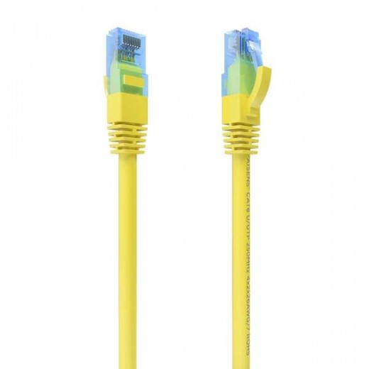 Aisens Cable de Red Latiguillo RJ45 Cat.6 UTP AWG26 CCA - 1.5m - Color Amarillo