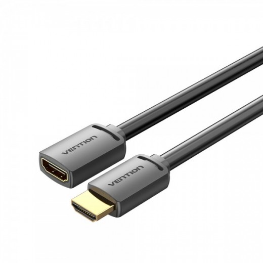 Vention Cable Alargador HDMI Macho a HDMI Hembra 2.0 4K - 1.5m - Color Negro