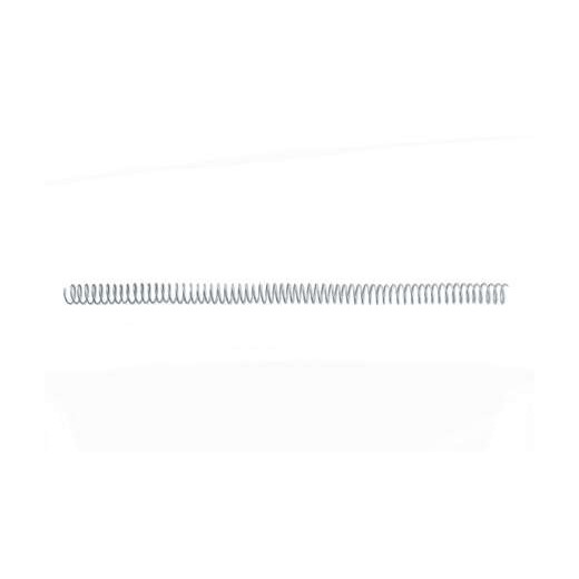 GBC Caja de 50 Espirales de Encuadernacion Metalicos 5:1 de 36mm - Color Negro