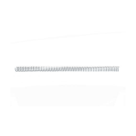 GBC Caja de 100 Espirales de Encuadernacion Metalicos 5:1 de 12mm - Color Negro