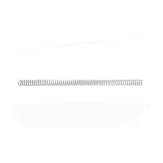 GBC Caja de 100 Espirales de Encuadernacion Metalicos 5:1 de 14mm - Color Negro