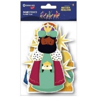 Bismark Pack de Banderines Colgantes de Papel Reyes Magos - Reyes