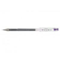 Pilot Boligrafo de Gel G-Tec C4 - Extra Fino - Recargable - Punta de Bola 0.4mm - Trazo 0.2mm - Color Violeta