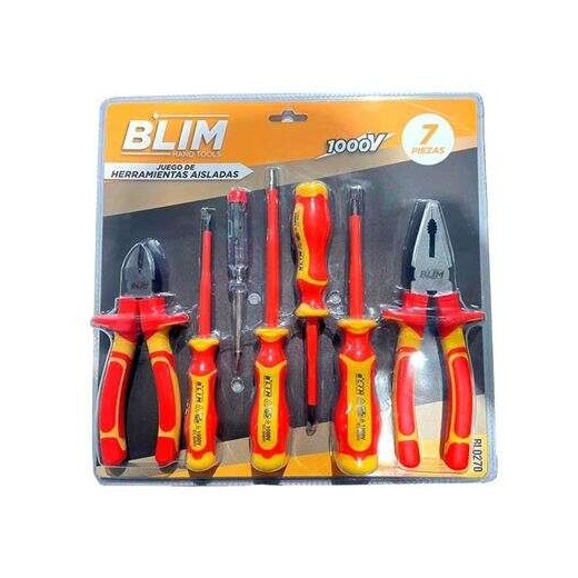 Blim Juego 7 pcs Herramientas Aisladas - 1000V