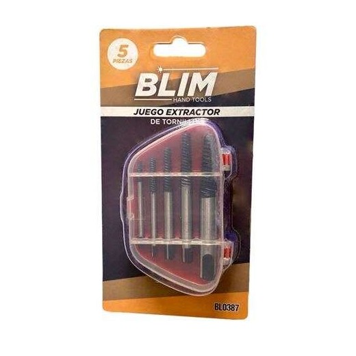 Blim Juego Extractor de Tornillos 5 Pcs