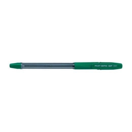 Pilot Boligrafo de Bola BPS-GP - Recargable - Punta Mediana de 1mm - Trazo de 0.25mm - Color Verde