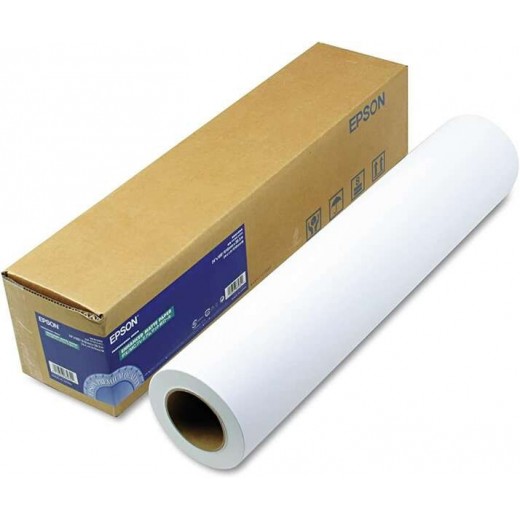 Epson Enhanced Matte Bobina de Papel Mate para Plotter - 189gr 24" 610mm x 30.5m