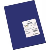 Canson Guarro Pack de 50 Cartulinas Iris A4 de 185g - 21x29.7cm - Color Azul Ultramar