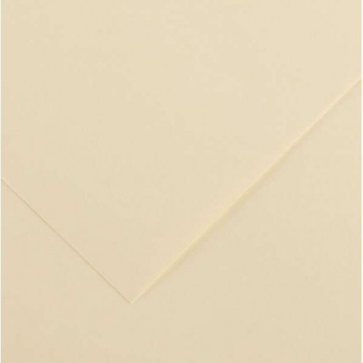 Canson Guarro Pack de 25 Cartulinas Iris de 185g - 50x65cm - Color Crema