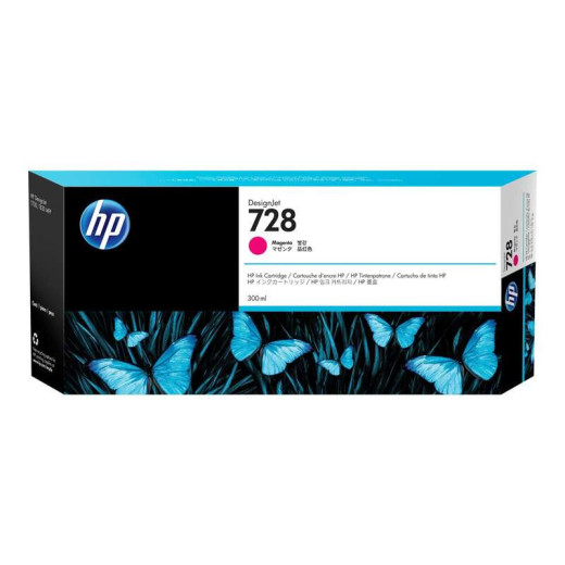 HP 728 Magenta Cartucho de Tinta Original - F9K16A