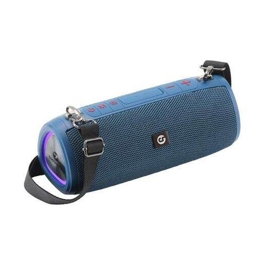 Coolsound Altavoz Bluetooth Disco Boom 16W - Asa de Transporte - Efectos Luces LED - Color Azul