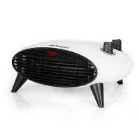 Orbegozo FH 5034 Calefactor Elegante y Funcional Calefactor con Selector Rotativo de Posiciones - Termostato Regulable y Funcion Ventilador de Aire Frio - Potencia de 2000W