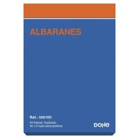 Dohe Talonario Albaranes - 100 Hojas - Papel Autocopiativo - Tamaño A4