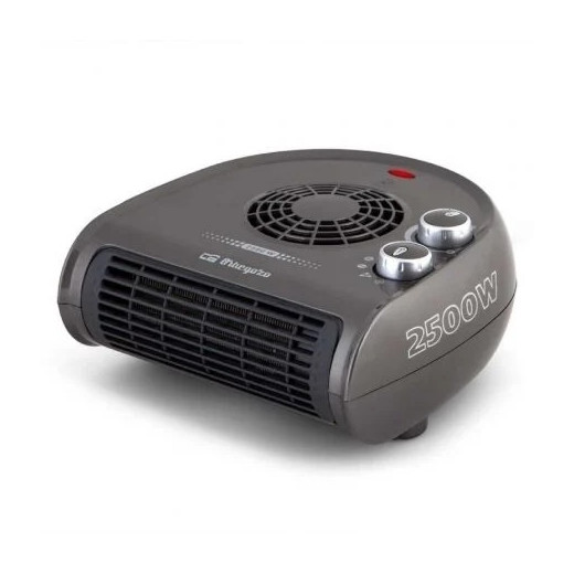 Orbegozo FH 5131 Calefactor 2500W - Termostato Regulable - Selector Rotativo de 3 Posiciones - 2 Niveles de Potencia - Funcion Ventilador