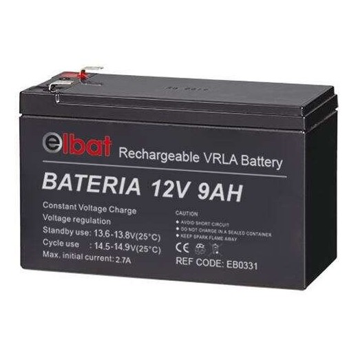 Elbat Bateria 12V - 9Ah