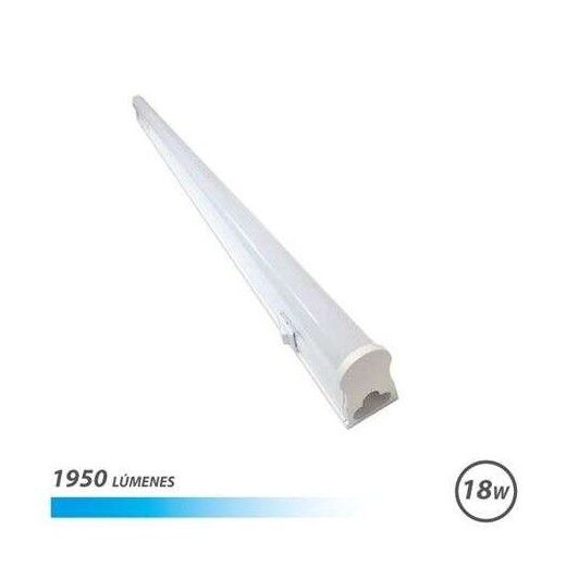 Elbat Tubo LED T5 18W 1950lm 120cm Luz Fria con Interruptor