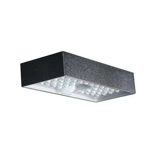 Elbat Aplique LED Solar Modern - 6W - 800lm - Color Negro