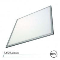 Elbat Panel LED 60x60 80W 7600LM - Luz Blanca - Alto Brillo - Ahorro de Energia - Facil Instalacion