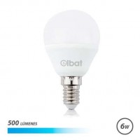 Elbat Bombilla LED G45 - 6W - 500Lm - E14 - Luz Blanca