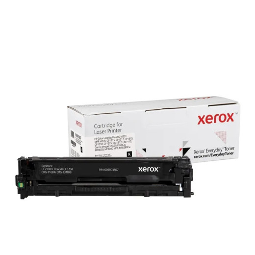 Xerox Everyday HP CB540A/CE320A/CF210X Negro Cartucho de Toner Generico - Reemplaza 125A/128A/131X