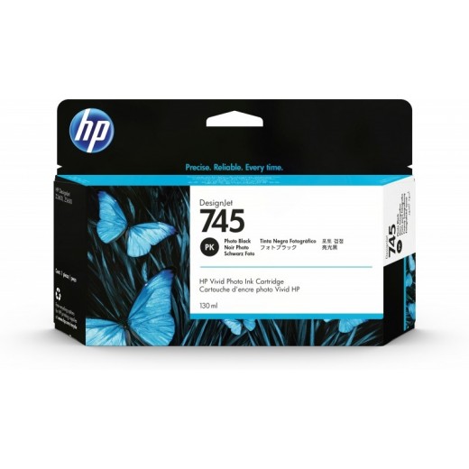 HP F9J98A Negro Photo Cartucho de Tinta Original - 745