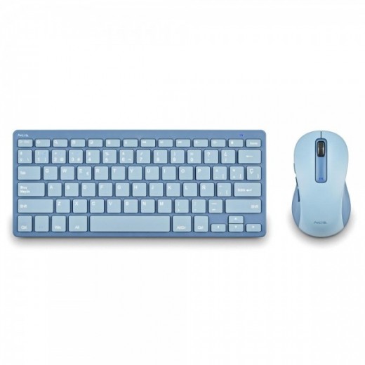 NGS Fantasy Pack Teclado Compacto Silencioso + Raton Silencioso 1600dpi 5 Botones - Conexion 2