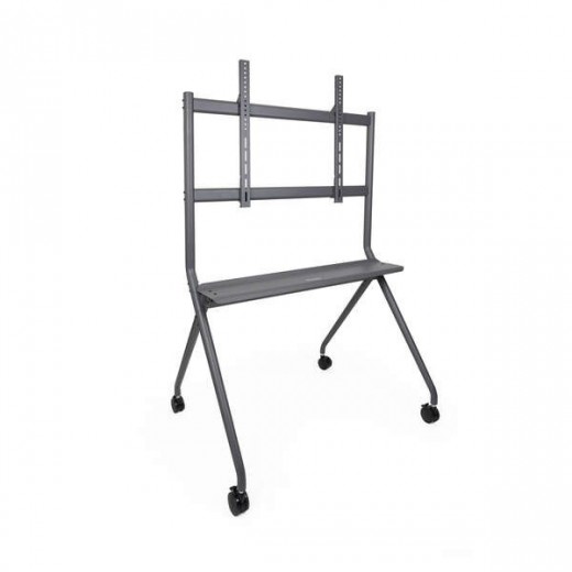 Tooq Soporte Suelo Ruedas Pantallas "Istand" 50"-86" - Color Gris