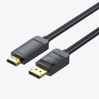 Vention Cable Conversor DisplayPort Macho a HDMI Macho 4K - 1m - Color Negro