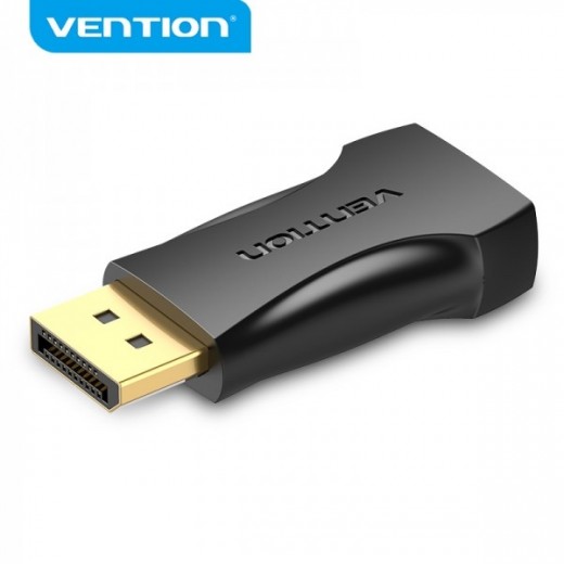 Vention Adaptador DisplayPort 1.2 Macho a HDMI 2.0 Hembra 4K - Color Negro