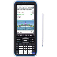 Casio FX-CP400 Calculadora Cientifica Grafica 3D - Pantalla Tactil en Color - Graficos 3D - Dibujo Simultaneo de hasta 100 Curvas - Alimentacion con Pilas