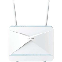 D-Link Eagle Pro AI AX1500 Mesh WiFi Router 4G Doble Banda - Hasta 1200Mbps - 3 Puertos LAN Gigabit 10/100/1000Mbps y 1 Puerto WAN Gigabit 10/100/1000Mbps - 2 Antenas Externas