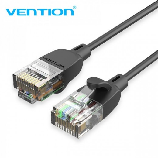 Vention Cable de Red RJ45 UTP Cat.6A - 1.5m - Color Negro