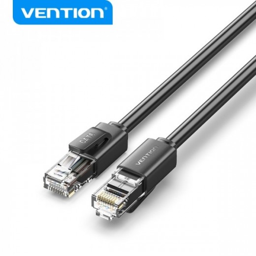 Vention Cable de Red Cat6 UTP Patch - 1m - Color Negro