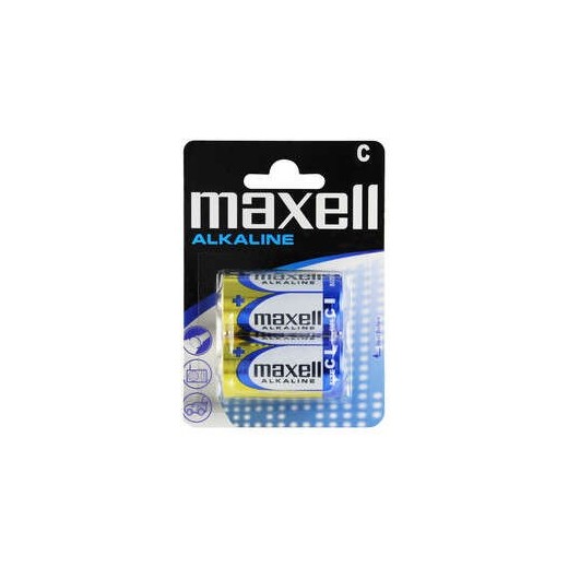 Maxell Pack de 2 Pilas Alcalinas LR14 C