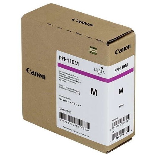 Canon PFI110 Magenta Cartucho de Tinta Original - 2366C001