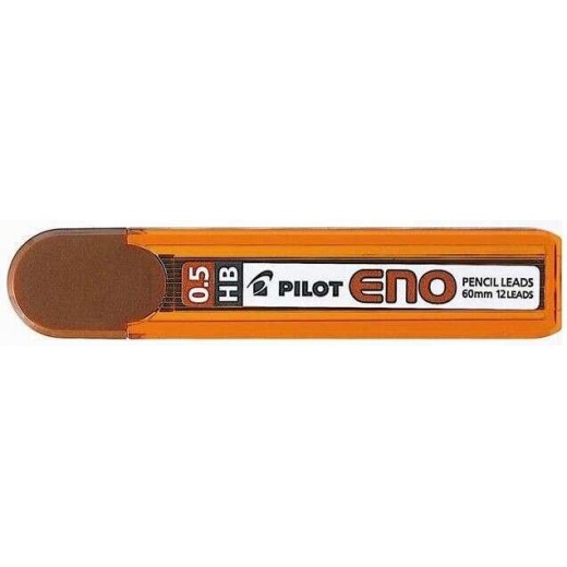 Pilot Caja de 12 Minas ENO 0.5 para Portaminas - Dureza HB - Trazo 0.5mm