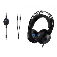 Lenovo Legion H300 Auriculares Gaming con Microfono - Microfono con Cancelacion de Ruido - Espuma Viscoelastica - Piel Sintetica - Color Negro